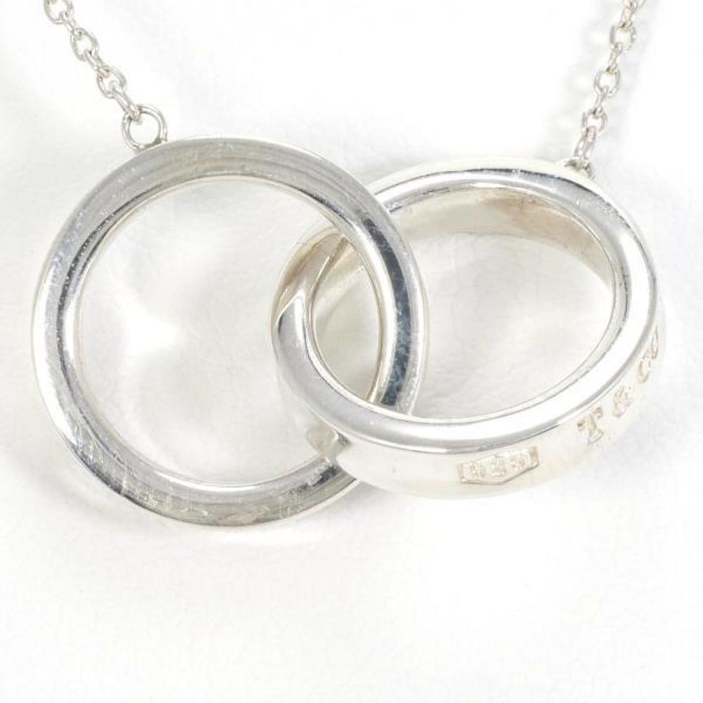 Tiffany Interlocking Circle Silver Necklace